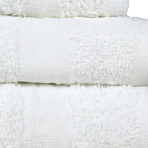 Plus Crescent Bath Towel 24x48 White - Bale Of 120 (PLUS-2448-8)