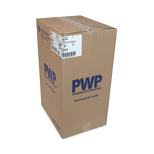 Pactiv EarthChoice Square Recycled Bowl Flat Lid, 5.5 x 5.5 x 0.75, Clear, Plastic, 504/Carton (YSACLF05)