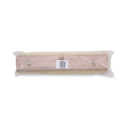 Boardwalk Mop Head, Finish Applicator, Lambswool, 14-Inch, White (BWK4414)