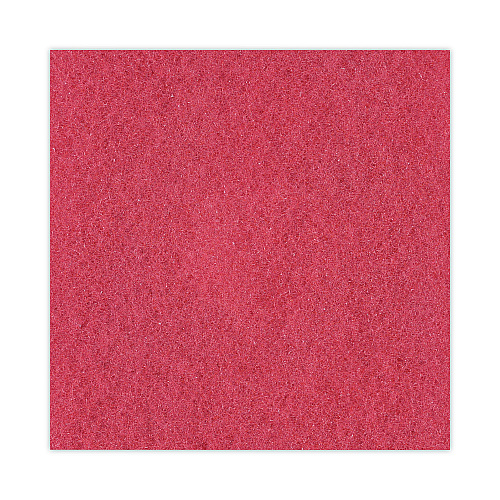 Boardwalk Buffing Floor Pads, 18" Diameter, Red, 5/Carton (BWK4018RED)