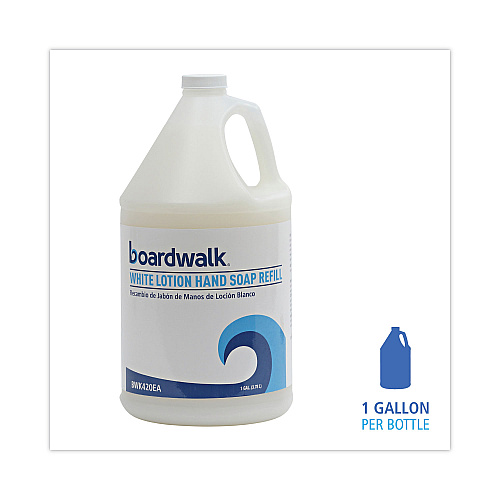 Boardwalk&reg; Mild Liquid Cherry Scent Cleansing Lotion Soap, 1 gal, Each (BWK420EA)