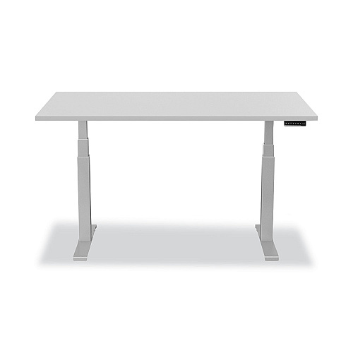Fellowes Levado Laminate Table Top, 60" x 30", Gray (9649501)