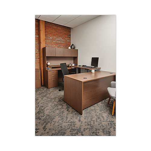 HON Mod Credenza Shell, 72w x 24d x 29h, Sepia Walnut (LCS7224LE1)