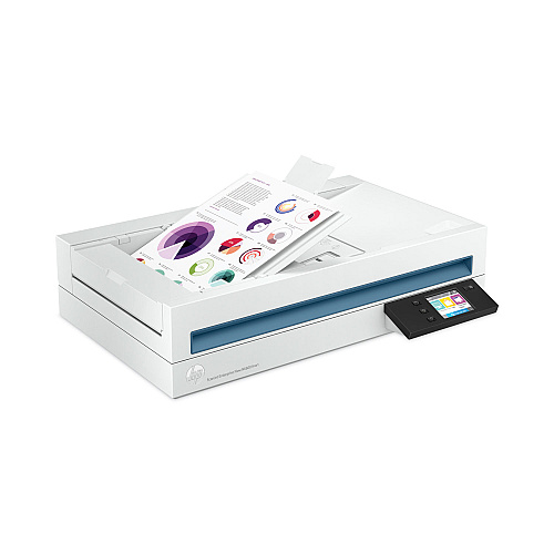 HP ScanJet Enterprise Flow N6600, 1200 dpi Optical Resolution, 100-Sheet Duplex Auto Document Feeder (20G08A)