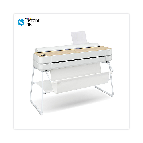 HP DesignJet Studio 36" Large-Format Wireless Plotter Printer with Extended Warranty (5HB14H)