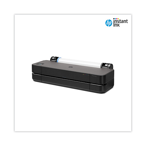 HP DesignJet T250 24" Large-Format Compact Wireless Plotter Printer with Extended Warranty (5HB06H)