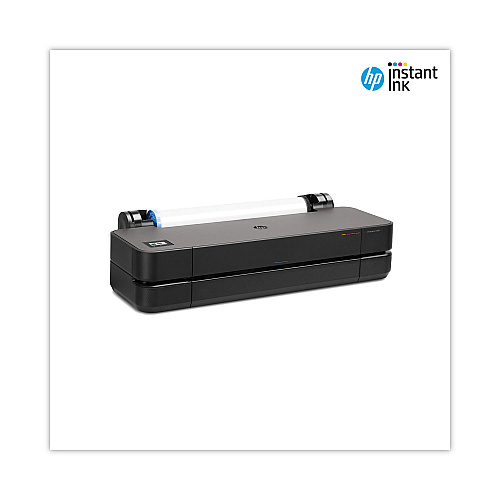 HP DesignJet T250 24" Large-Format Compact Wireless Plotter Printer with Extended Warranty (5HB06H)