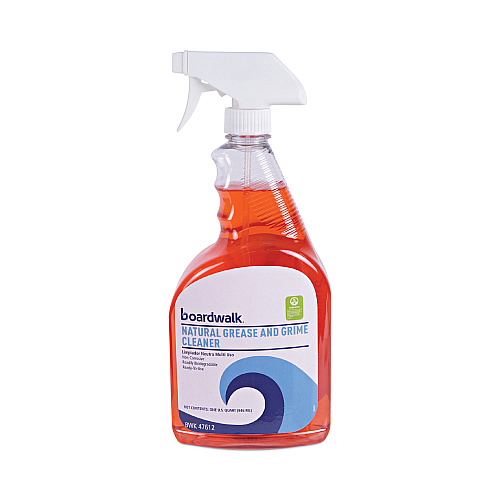 Boardwalk&reg; Green Natural Grease and Grime Cleaner, 32 oz Spray Bottle (BWK47612)