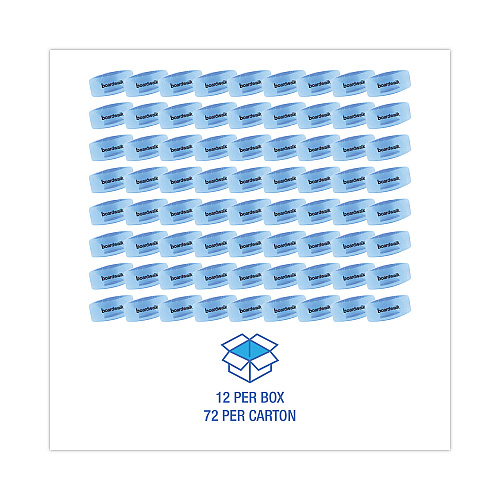 Boardwalk&reg; Eco-Fresh Toilet Bowl Clips, Cotton Blossom, 72 Clips (BWKCLIPCBLCT)