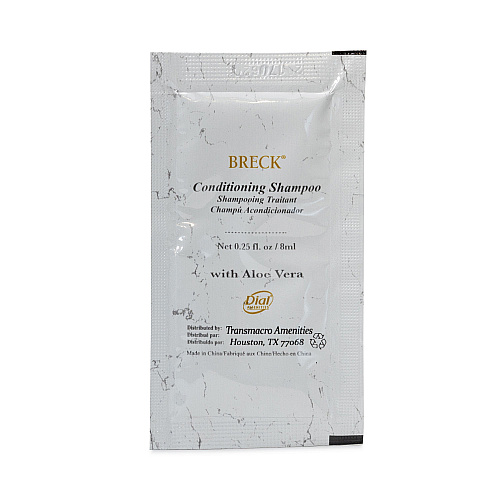 Breck Shampoo/Conditioner, Clean Scent, 0.25 oz, 500/Carton (20817)