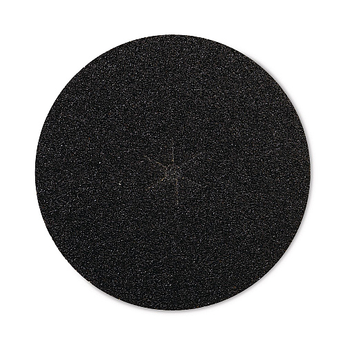 Resinite Floor Surfacing Disc, 7" Diameter, Black, 300/Carton