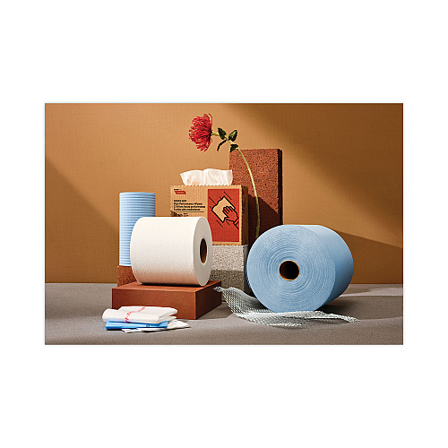Cascades Tuff-Job Spunlace Towels, Pop Up Box, 9.75 x 16.75, White, 100/Box, 10 Boxes/Carton (W710)