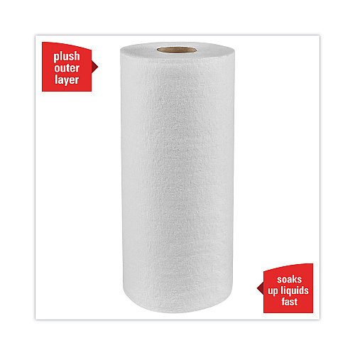 WypAll L40 Towels, Small Roll, 10.4 x 11, White, 70/Roll, 24 Rolls/Carton (05027)