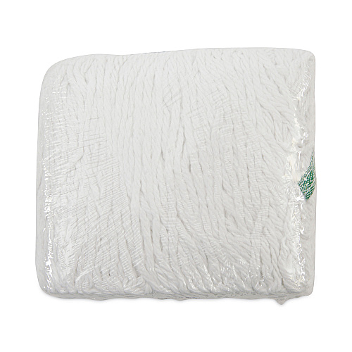 Boardwalk&reg; Loop End Rayon Mop Head, Medium, 14 oz, White, 12 Mops (BWKSP200M14DZ)