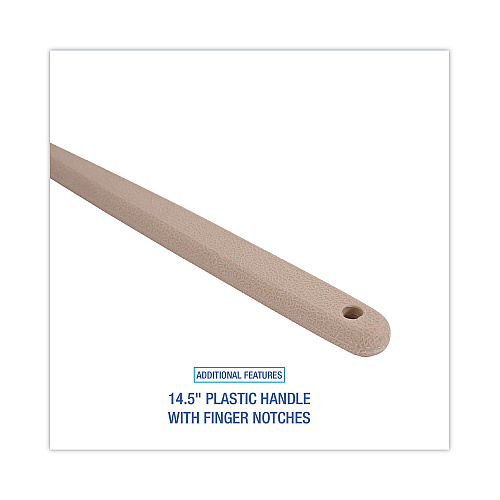 Boardwalk&reg; Tampico Bristle Utility Brush, Plastic, 20", Tan Handle (BWK4220)
