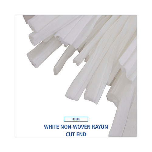 Boardwalk&reg; Nonwoven Cut End Edge Mop, Rayon/Polyester, #20, 12/Carton (BWKBW2020)