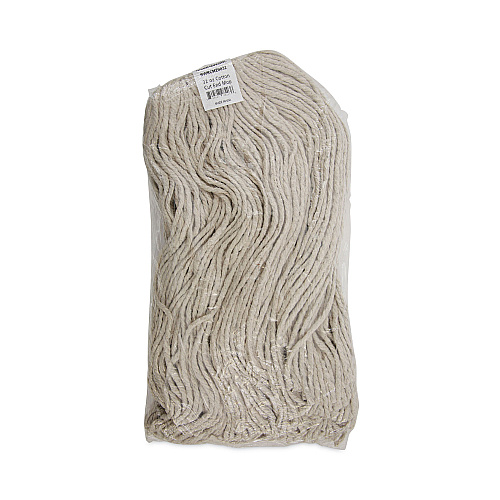 Boardwalk&reg; Mop Head, Cotton, Cut-End, White, 4-Ply, 32oz, 12/Carton (BWKCM20032)