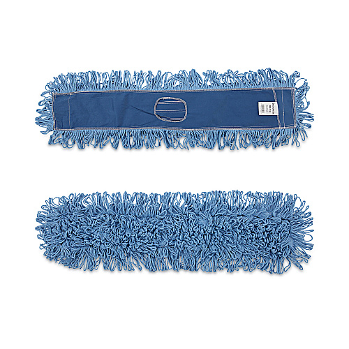 Boardwalk&reg; Looped-End Dust Mop Kit, 36 x 5 Mop Head, Handle, Frame (BWKHL365BSPC)