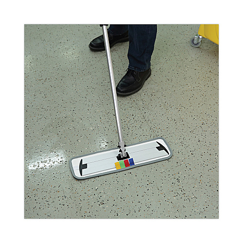 Boardwalk&reg; Microfiber Mop Kit, Frame/Handle, Wet Pad, Dust Mop, Cloths (BWKMFKIT)