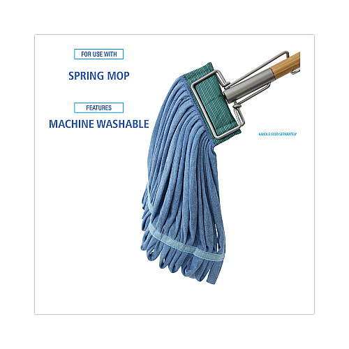 Boardwalk&reg; Microfiber Looped-End Wet Mop Heads, Medium, 12 Mop Heads (BWKMWTMBCT)