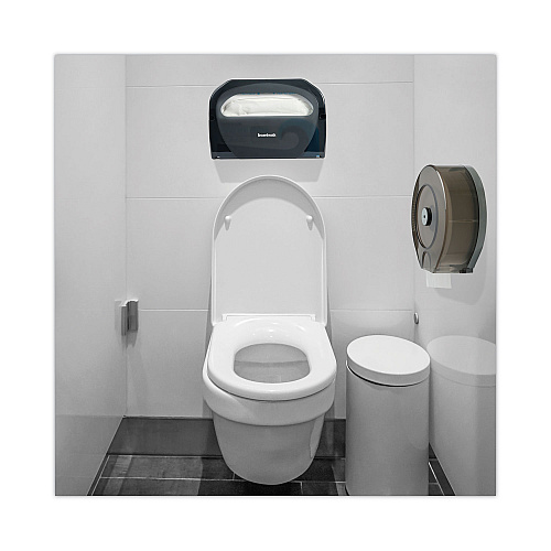 Boardwalk&reg; Toilet Seat Covers, White, Half-Fold, 1000 Covers (BWKK1000B)