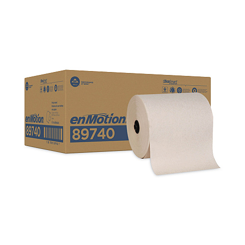 Georgia Pacific Professional enMotion Flex Paper Towel Roll, 1-Ply, 8.2" x 550 ft, Brown, 6 Rolls/Carton (89740)