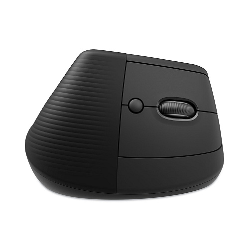 Logitech Lift Vertical Ergonomic Mouse, 2.4 GHz Frequency/32 ft Wireless Range, Right Hand Use, Graphite (910006466)