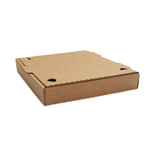 BluTable Pizza Boxes, 10 x 10 x 2, Kraft, Paper, 50/Pack (661631253304)