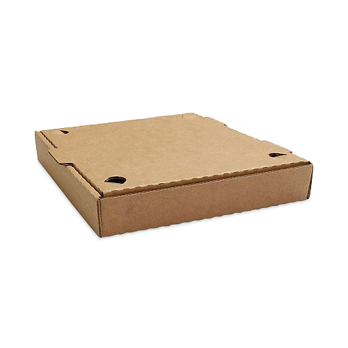 BluTable Pizza Boxes, 14 x 14 x 2, Kraft, Paper, 50/Pack (661631253328)