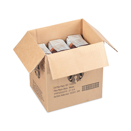 Starbucks Coffee, Pike Place Decaf, 1 lb Bag, , 6/Carton (11029358CT)