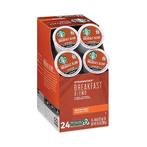 Starbucks Breakfast Blend K-Cups, 24/Box (011111157)