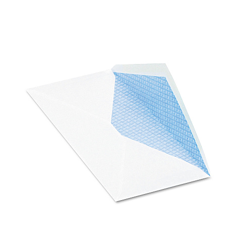 Quality Park Security Tint Business Envelope, #10, Commercial Flap, Gummed Closure, 4.13 x 9.5, White, 500/Box (90030)
