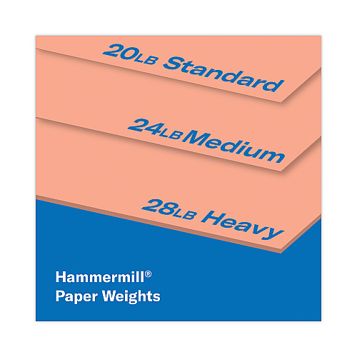 Hammermill Colors Print Paper, 20 lb Bond Weight, 8.5 x 11, Salmon, 500 Sheets/Ream, 10 Reams/Carton (103119CT)