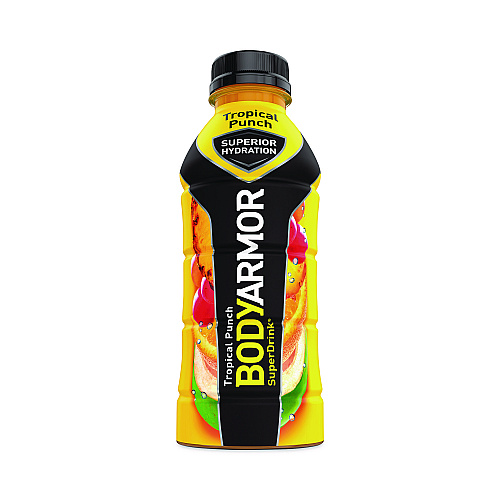 BodyArmor SuperDrink Sports Drink, Tropical Punch, 16 oz Bottle, 12/Pack (10000814)