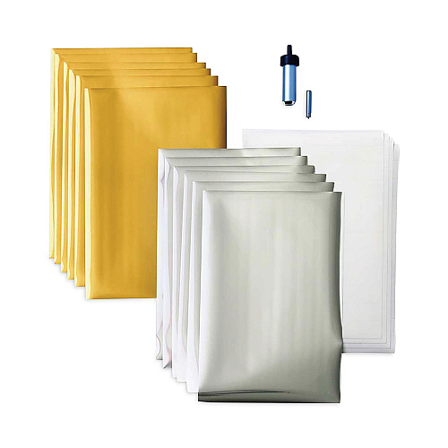 Cricut Joy Foil Transfer Kit, Transfer Housing Tool and Tip, 4 x 6 Foil Transfer Sheets (2009056)