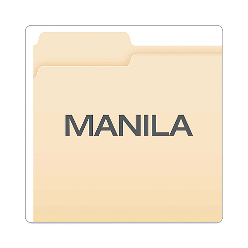 Pendaflex Hanging File Folder Combo Kit, Letter Size, (25) 1/5-Cut Standard Green Hanging Folders, (50) 1/3-Cut Manila File Folders (99200EE)
