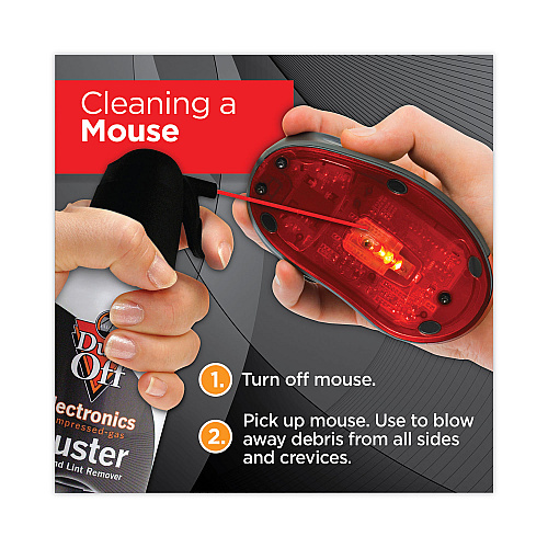 Dust-Off Disposable Compressed Air Duster, 10 oz Can (DPSXL)