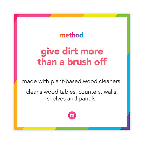 Method Daily Wood Cleaner, 28 oz Spray Bottle (01182)