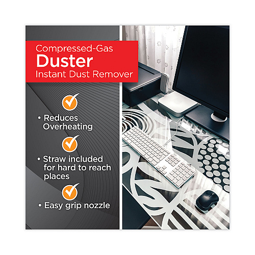 Dust-Off Disposable Compressed Air Duster, 10 oz Can (DPSXL)