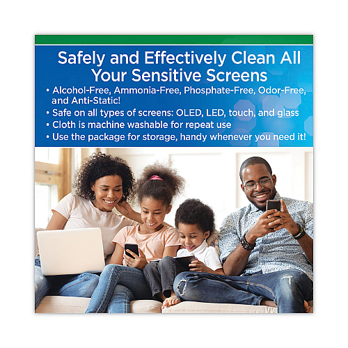Dust-Off Laptop Computer Cleaning Kit, 50 mL Spray/Microfiber Cloth (DPTC)