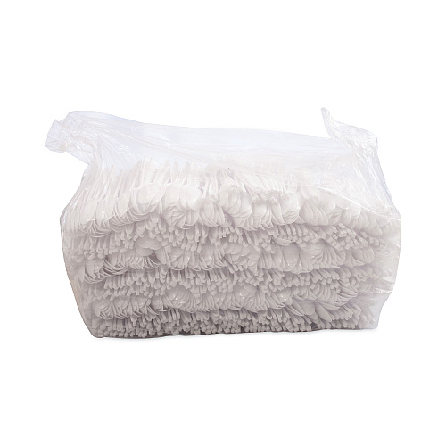 SOLO Impress Heavyweight Full-Length Polystyrene Cutlery, Teaspoon, White, 1,000/Carton (HSWT0007)