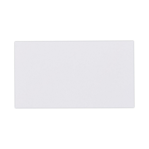 Universal Peel Seal Strip Security Tint Business Envelope, #6 3/4, Square Flap, Self-Adhesive Closure, 3.63 x 6.5, White, 100/Box (UNV36106)
