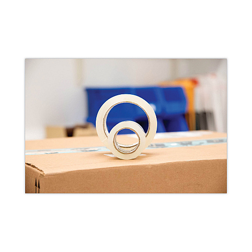 Scotch Reinforced Strength Shipping and Strapping Tape in Dispenser, 1.5" Core, 1.88" x 10 yds, Clear (50)