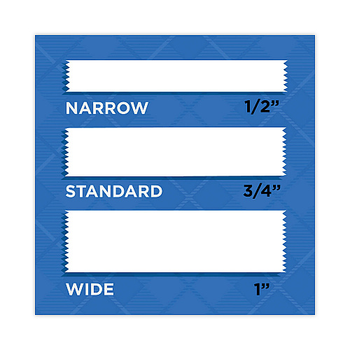 Scotch Wall-Safe Tape with Dispenser, 1" Core, 0.75" x 50 ft, Clear, 2/Pack (183DM2)