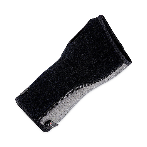 FUTURO Adjustable Reversible Splint Wrist Brace, Fits Wrists 5.5" to 8.5", Black (10770EN)