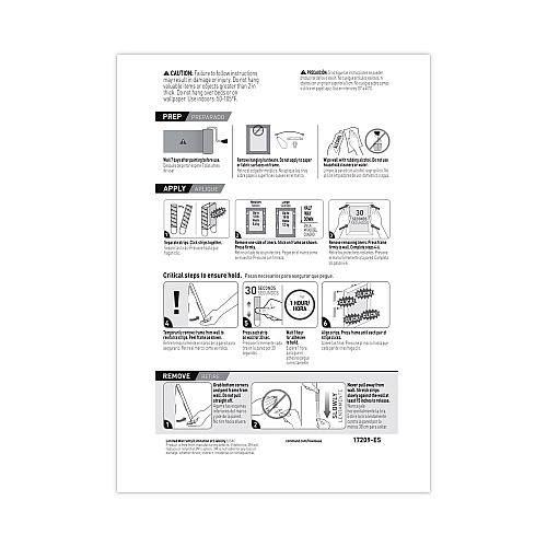 Command Picture Hanging Strips, Value Pack, Removable, (8) Large 0.63 x 3.63 Pairs, (4) Medium 0.5 x 2.75 Pairs, White (17209ES)