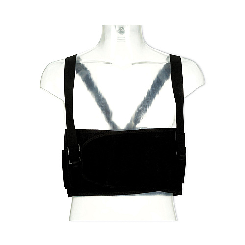 ACE Work Belt with Removable Suspenders, One Size Fits All, Up to 48" Waist Size, Black (208605)