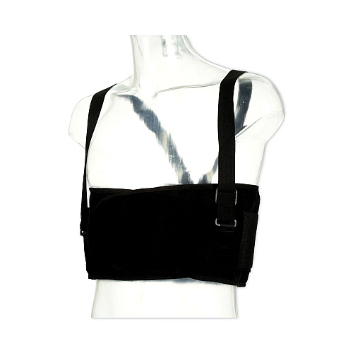 ACE Work Belt with Removable Suspenders, One Size Fits All, Up to 48" Waist Size, Black (208605)