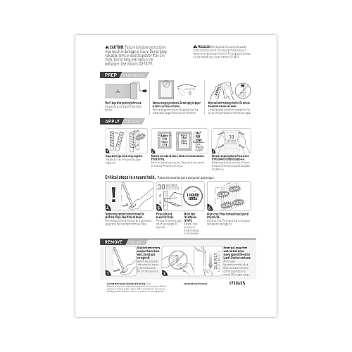 Command Picture Hanging Strips, Value Pack, Medium, Removable, Holds Up to 12 lbs, 0.75 x 2.75, White, 12 Pairs/Pack (1720412ES)