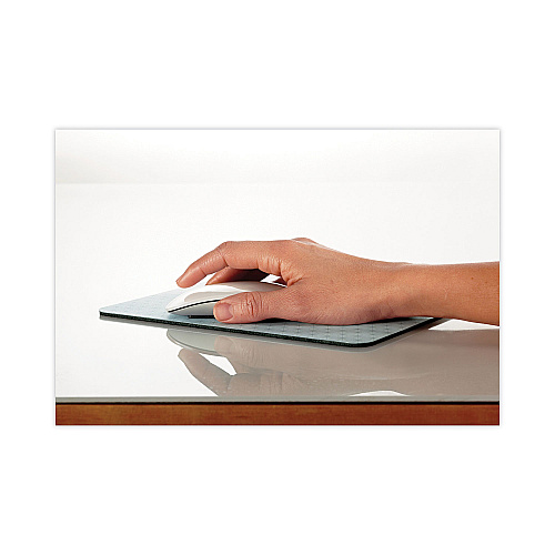 3M Precise Mouse Pad with Nonskid Back, 9 x 8, Bitmap Design (MP114BSD1)